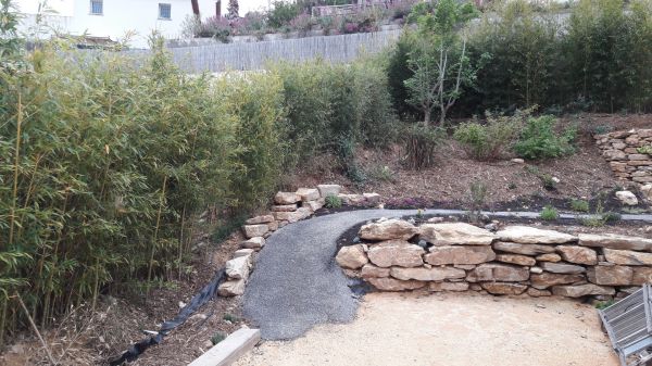 CHEMINS DE PROMENADES POUR JARDINS SUR BANDOL